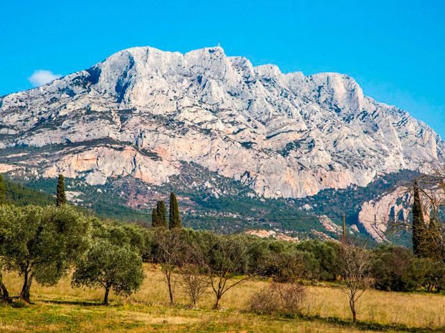 photographie de la sainte victoire